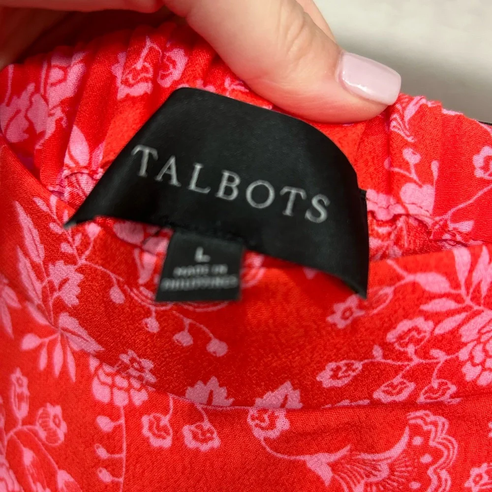 Talbots Ruffle Tiered Skirt - Picture 4 of 8